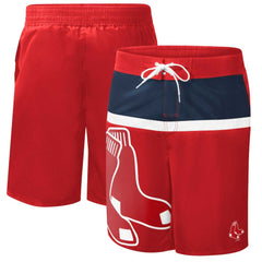 Boston Red Sox G-III Sports by Carl Banks Sea Wind Swim Shorts - Red