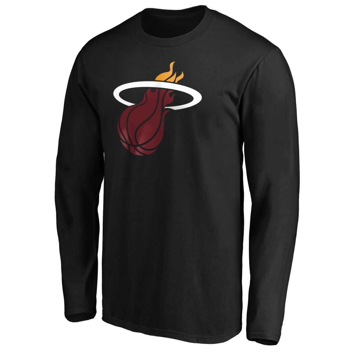 Bam Adebayo Miami Heat Playmaker Team Name & Number Long Sleeve T-Shirt - Black cheap