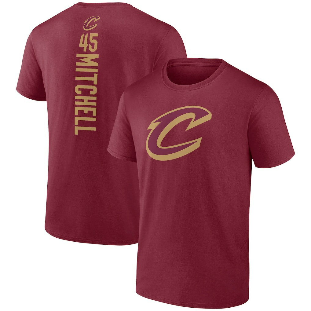 Donovan Mitchell Cleveland Cavaliers Playmaker Team Name & Number T-Shirt sale - Wine sale