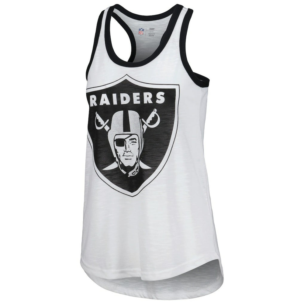Las Vegas Raiders G-III 4Her by Carl Banks Women's Tater Tank Top - White discount