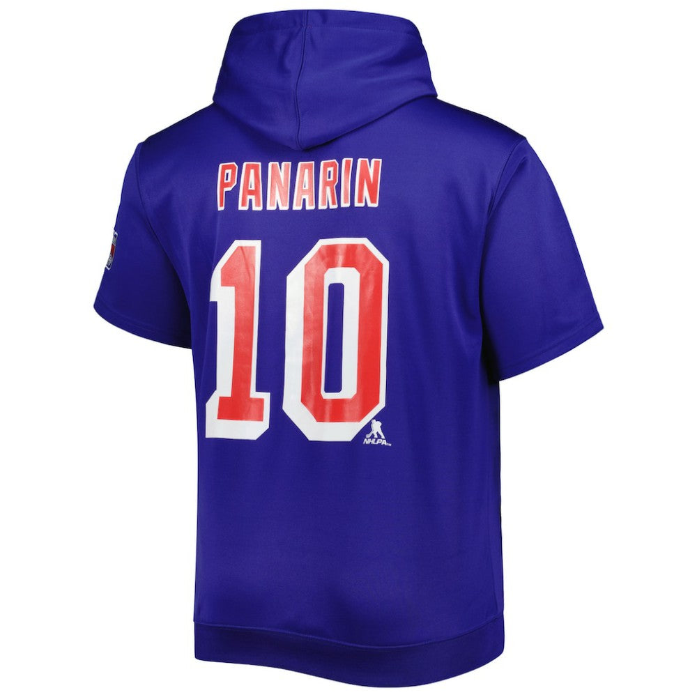 Artemi Panarin New York Rangers Fanatics Big & Tall Name & Number Pullover Hoodie Blue