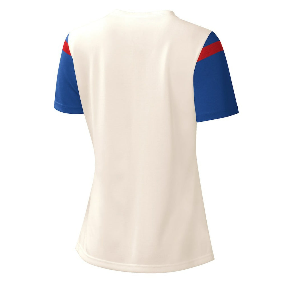 New England Patriots Starter Women's Kick Start V-Neck T-Shirt - Cream sale