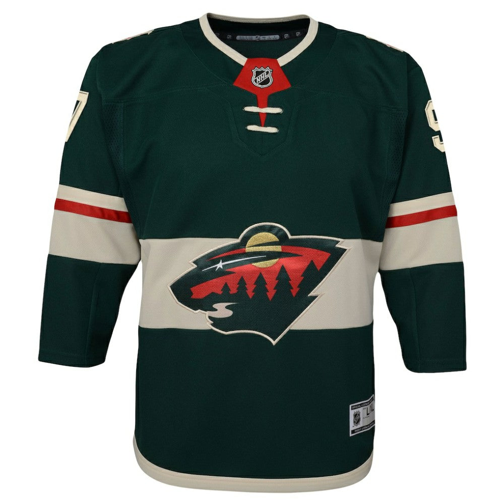 Kirill Kaprizov Minnesota Wild Youth Home Premier Player Jersey Green