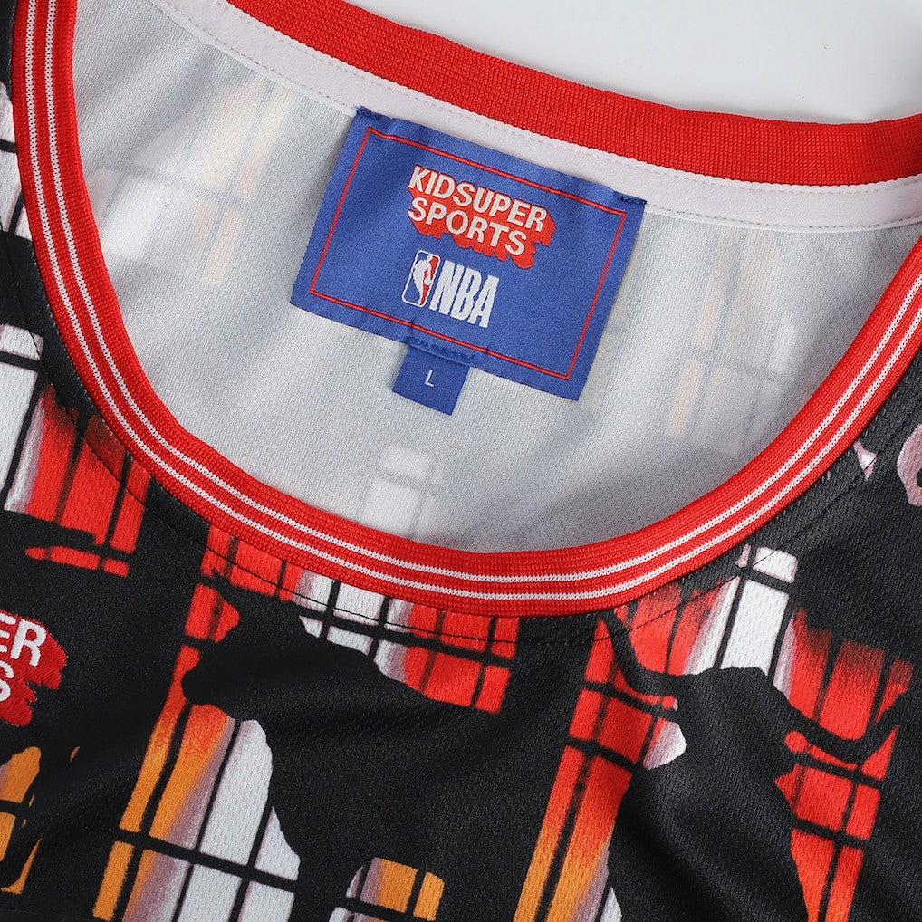 Chicago Bulls NBA & KidSuper Studios Unisex Hometown Jersey sale - Red | Fanatics online