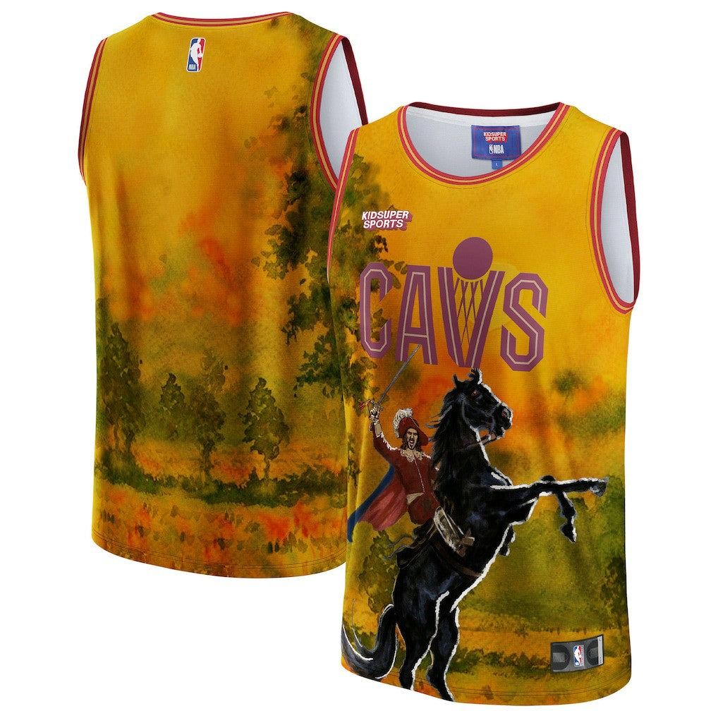 Cleveland Cavaliers NBA & KidSuper Studios Unisex Hometown Jersey sale - Gold | Fanatics sale