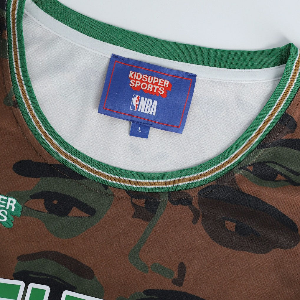 Boston Celtics NBA & KidSuper Studios Unisex Hometown Jersey - Brown | Fanatics shop