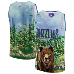 Memphis Grizzlies NBA & KidSuper Studios Unisex Hometown Jersey - Teal | Fanatics for sale