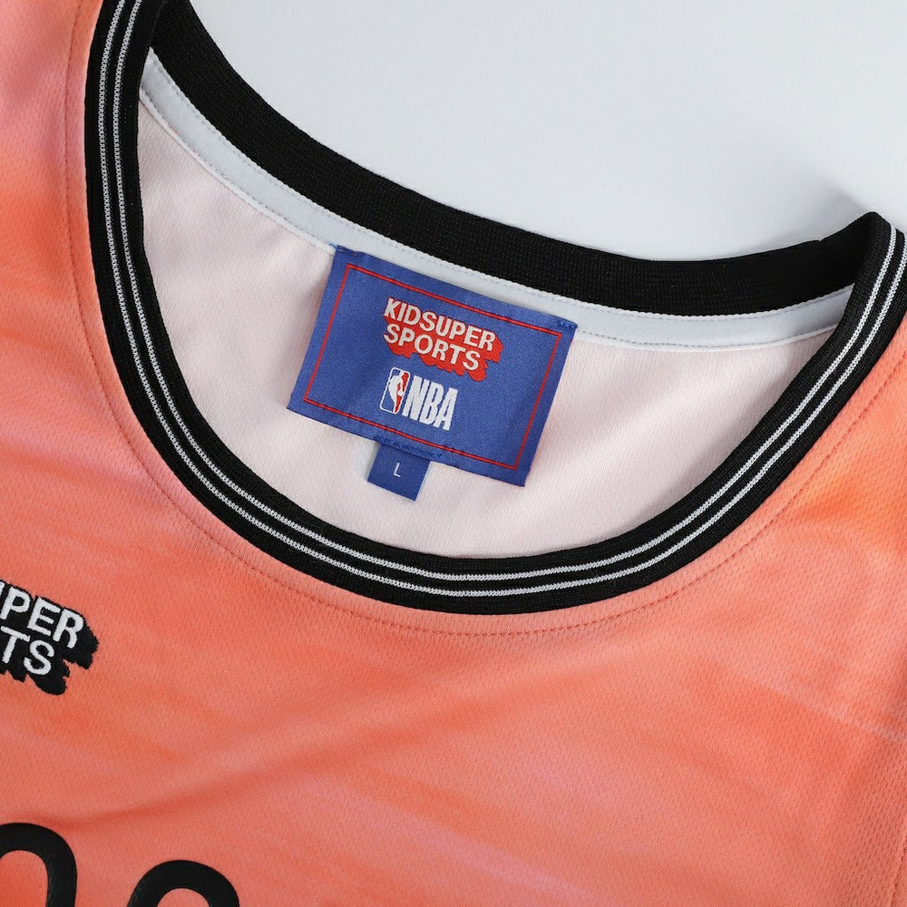 Brooklyn Nets NBA & KidSuper Studios Unisex Hometown Jersey - Coral | Fanatics on sale