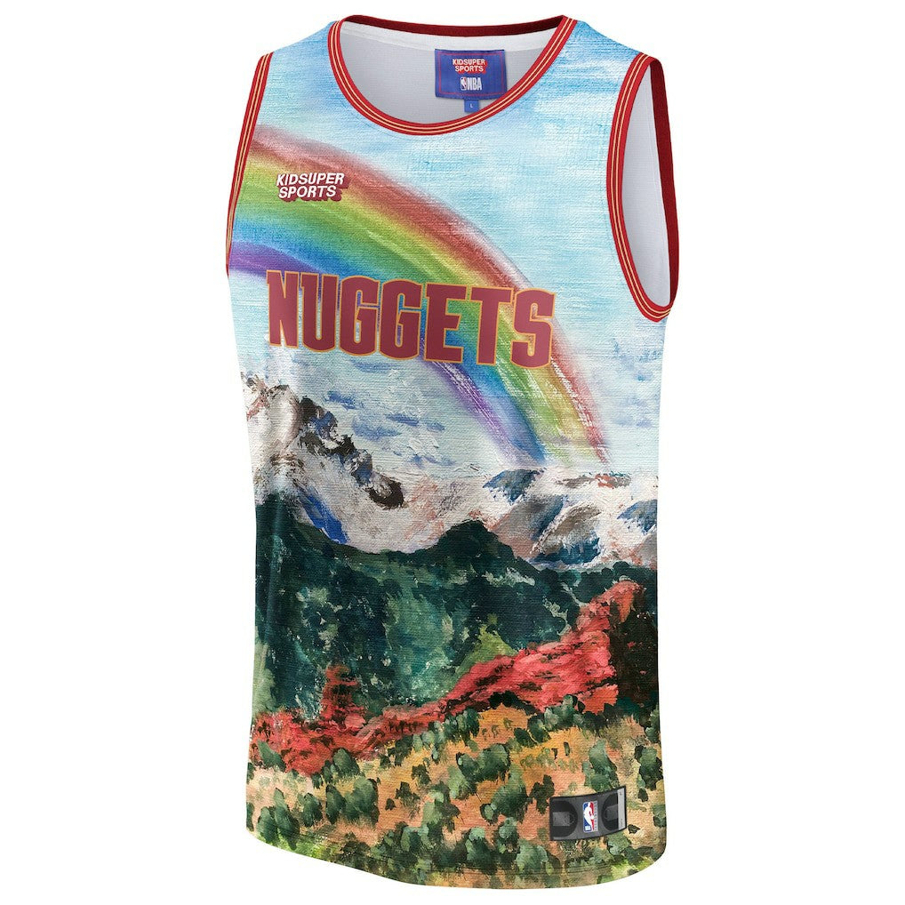 Denver Nuggets NBA & KidSuper Studios Unisex Hometown Jersey sale - Blue | Fanatics on sale