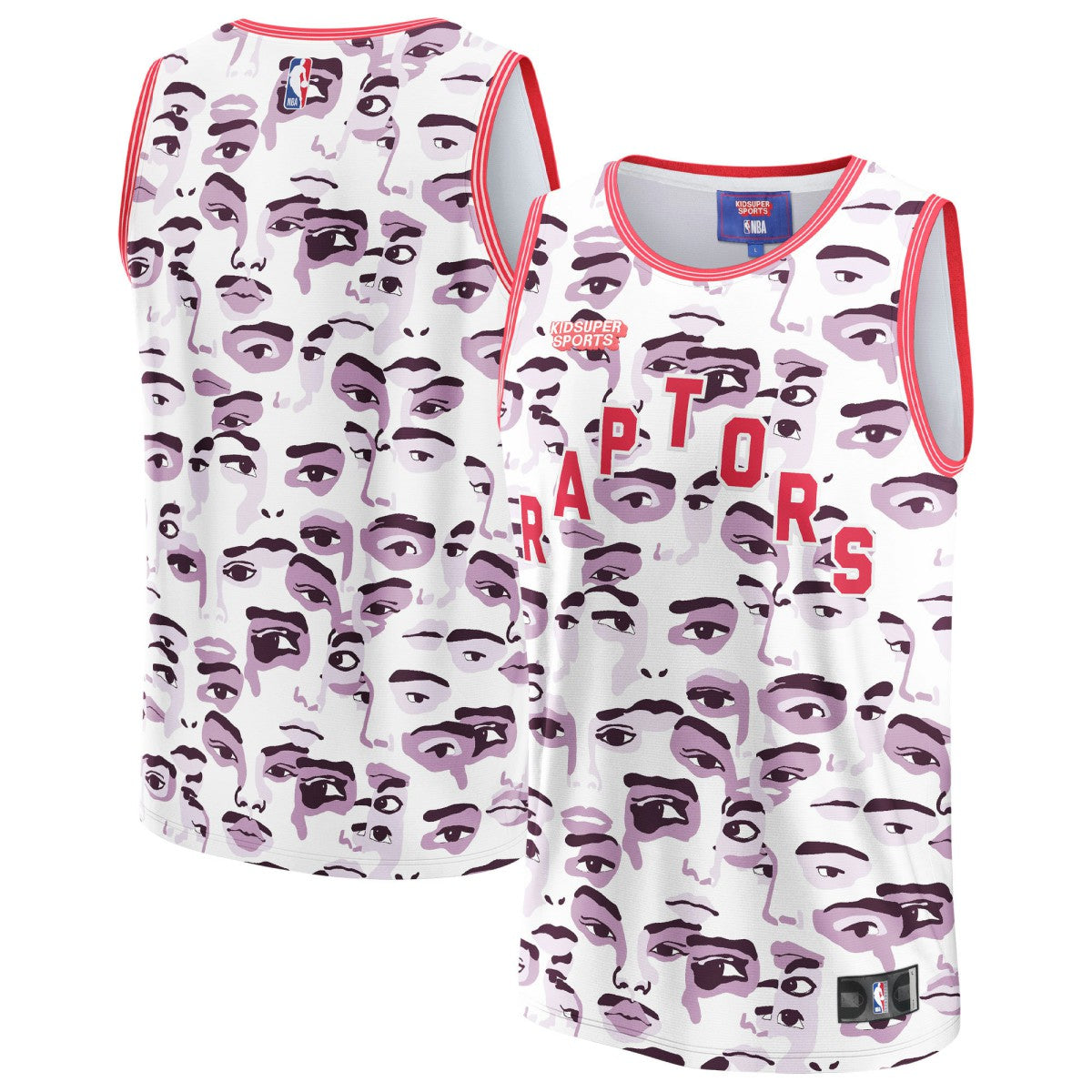 Toronto Raptors NBA & KidSuper Studios Unisex Hometown Jersey - White | Fanatics sale