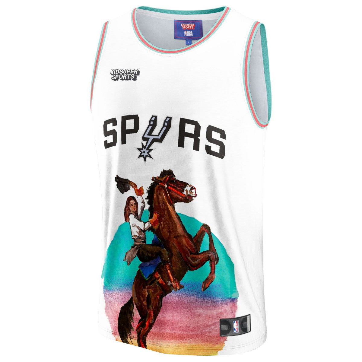 San Antonio Spurs NBA & KidSuper Studios Unisex Hometown Jersey - White | Fanatics cheap