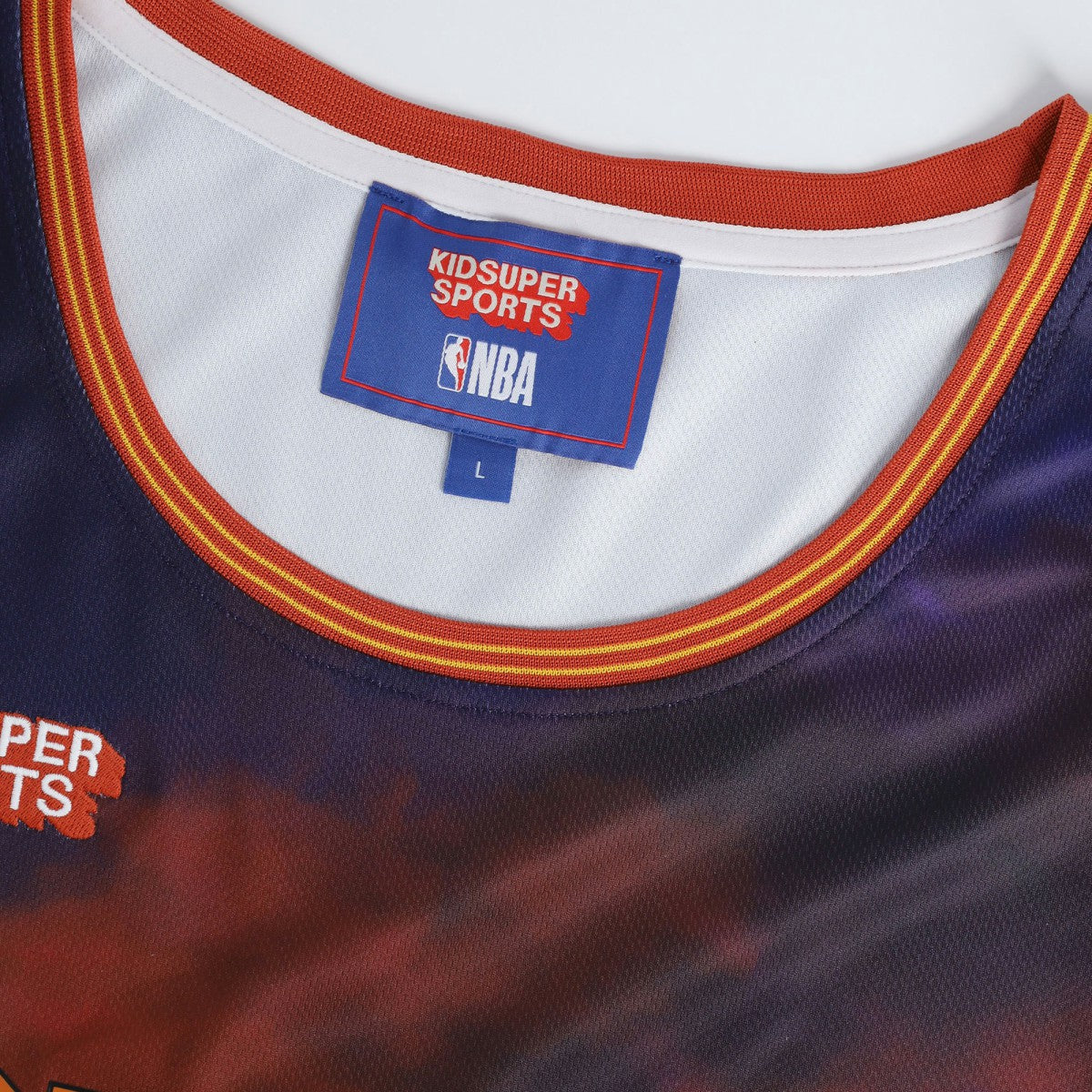 Phoenix Suns NBA & KidSuper Studios Unisex Hometown Jersey - Red | Fanatics for sale