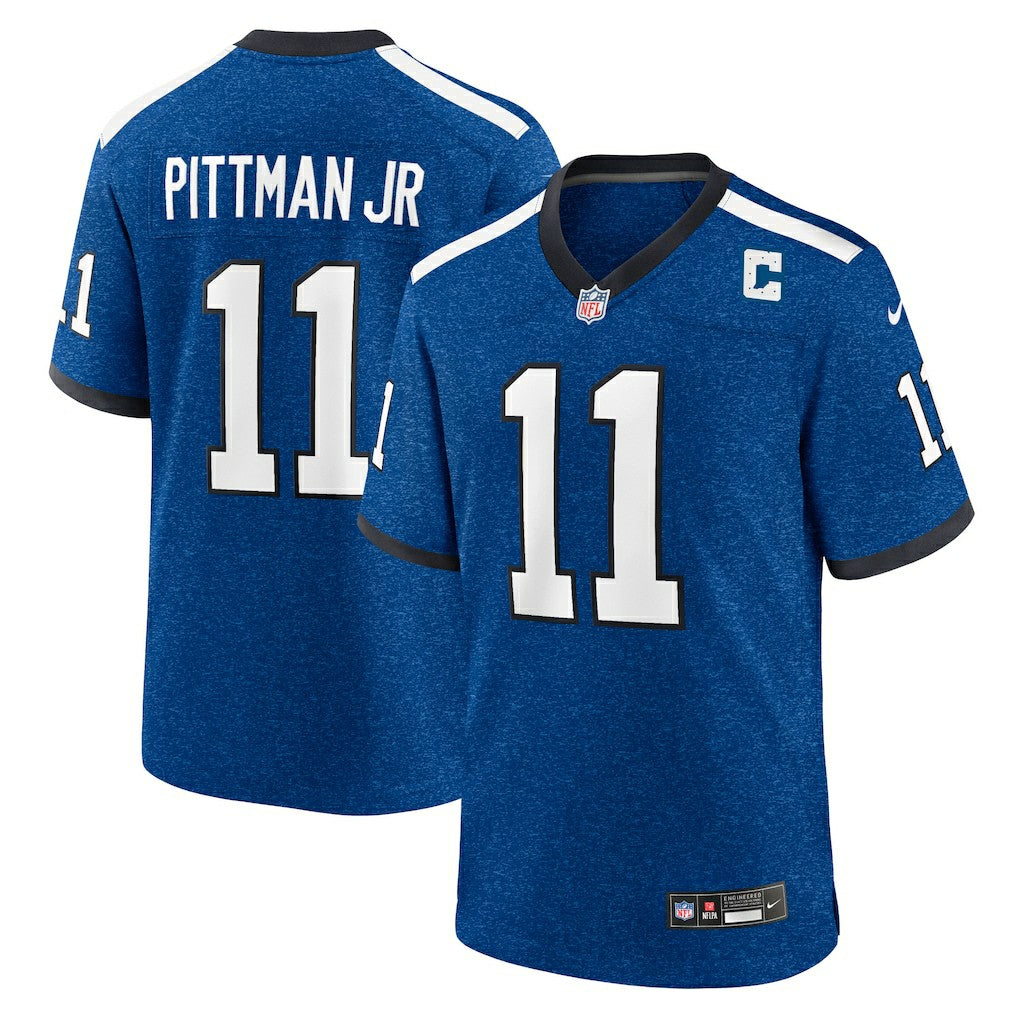 Indiana Nights Michael Pittman Jr. Indianapolis Colts Alternate Game Jersey - Blue | Nike online