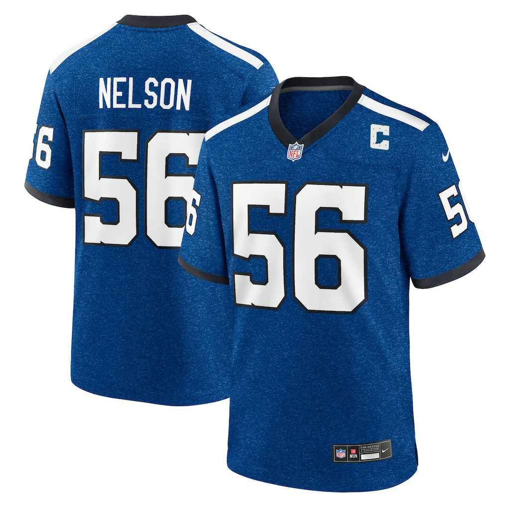 Quenton Nelson Indianapolis Colts Indiana Nights Alternate Game Jersey - Royal | Nike outlet