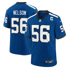 Quenton Nelson Indianapolis Colts Indiana Nights Alternate Game Jersey - Royal | Nike outlet
