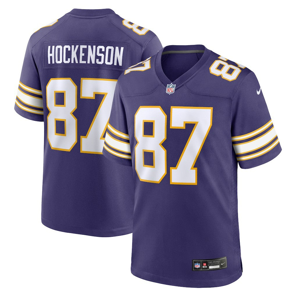 T.J. Hockenson Minnesota Vikings Classic Player Game Jersey - Purple | Nike sale