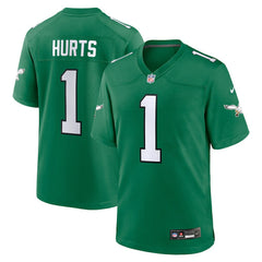Jalen Hurts Philadelphia Eagles Alternate Game Player Jersey - Kelly Green | Nike for sale