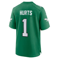 Jalen Hurts Philadelphia Eagles Alternate Game Player Jersey - Kelly Green | Nike for sale