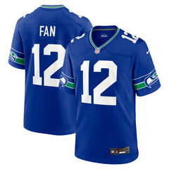 12s Seattle Seahawks Throwback Player Game Jersey - Royal | Nike discount