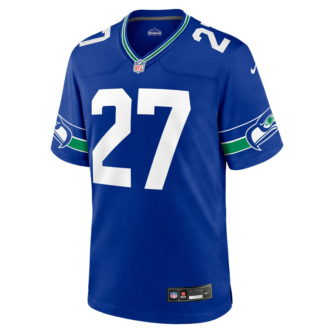 Tariq Woolen Seattle Seahawks Throwback Player Game Jersey - Royal | Nike online