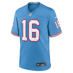 Treylon Burks Tennessee Titans Oilers Throwback Alternate Game Player Jersey - Light Blue | Nike cheap