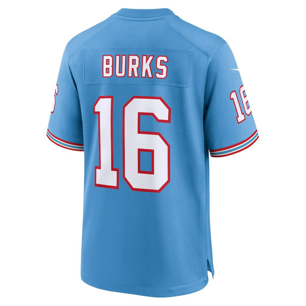 Treylon Burks Tennessee Titans Oilers Throwback Alternate Game Player Jersey - Light Blue | Nike cheap