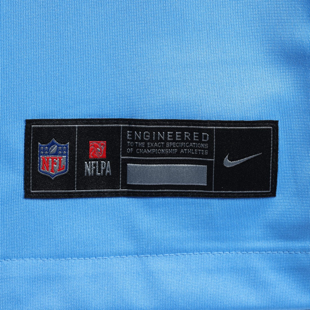 Jeffery Simmons Tennessee Titans Oilers Throwback Alternate Game Player Jersey - Light Blue | Nike for sale