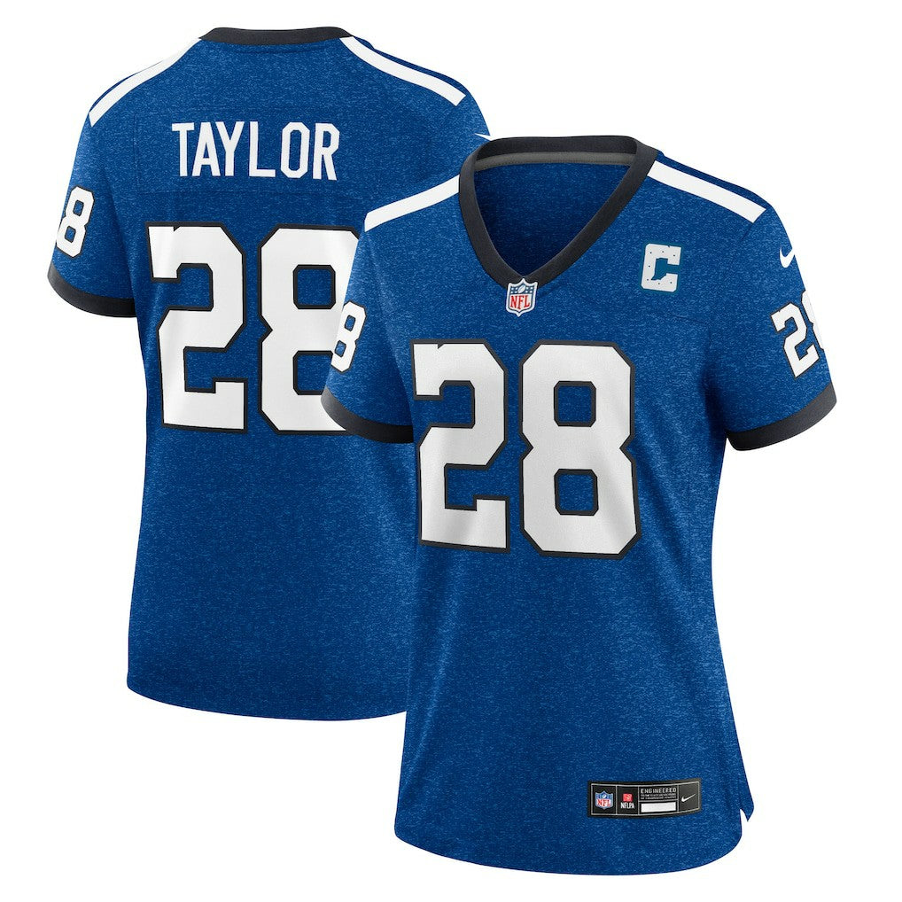 Jonathan Taylor Indianapolis Colts Women's Indiana Nights Alternate Game Jersey - Royal | Nike sale