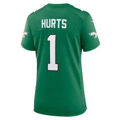 Jalen Hurts Philadelphia Eagles Women's Game Player Jersey - Kelly Green | Nike sale