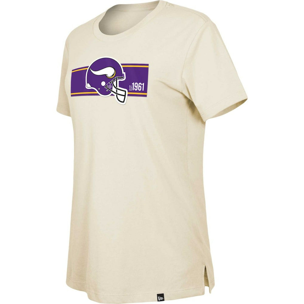 Minnesota Vikings New Era Women's Third Down Historic T-Shirt - Tan online