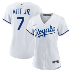 Bobby Witt Jr. Kansas City Royals Women's Home Replica Player Jersey - White | Nike