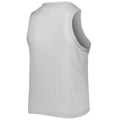 San Francisco Giants Soft as a Grape Women's Plus Size High Neck Tri-Blend Tank Top - Gray
