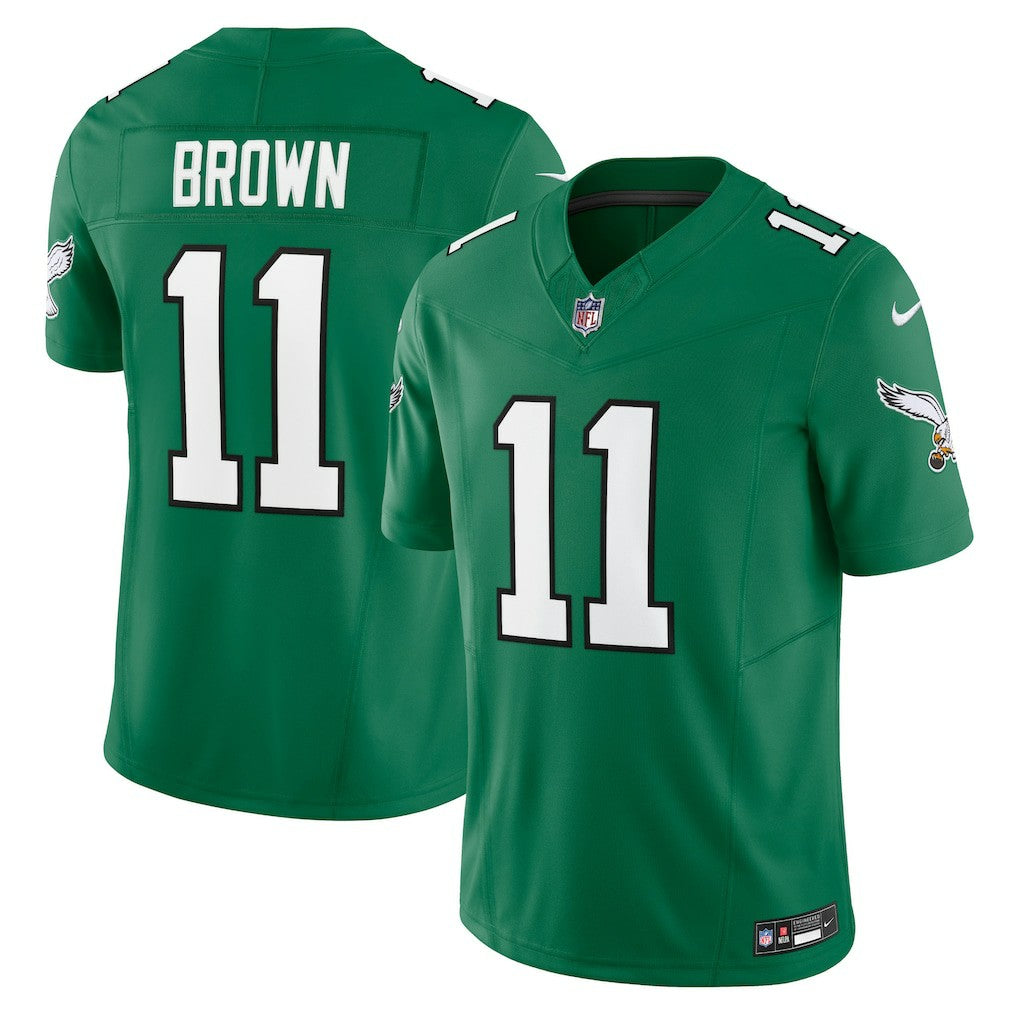 A.J. Brown Philadelphia Eagles Vapor F.U.S.E. Limited Jersey - Kelly Green | Nike for sale