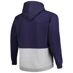 Houston Astros Big & Tall Fleece Half-Zip Hoodie - Navy/White