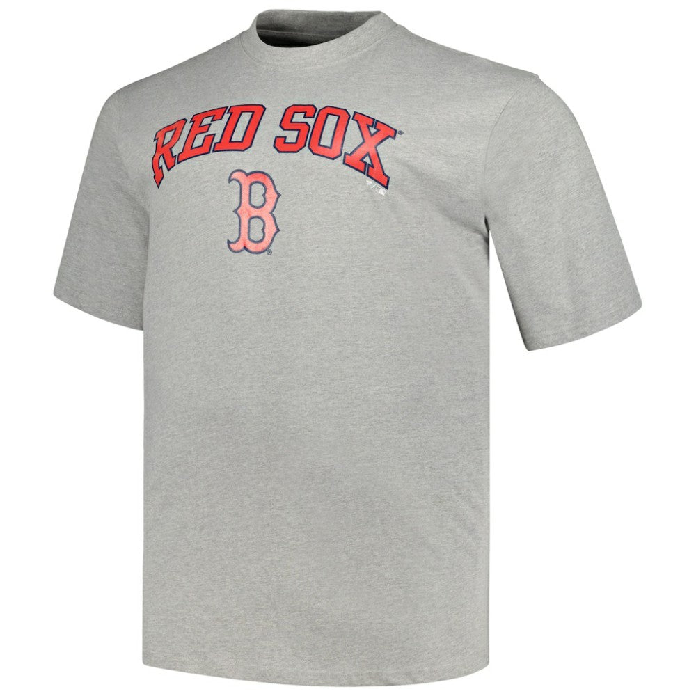 Boston Red Sox Profile Big & Tall T-Shirt Combo Pack - Black/Heather Gray