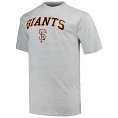 San Francisco Giants Profile Big & Tall T-Shirt Combo Pack - Black/Heather Gray