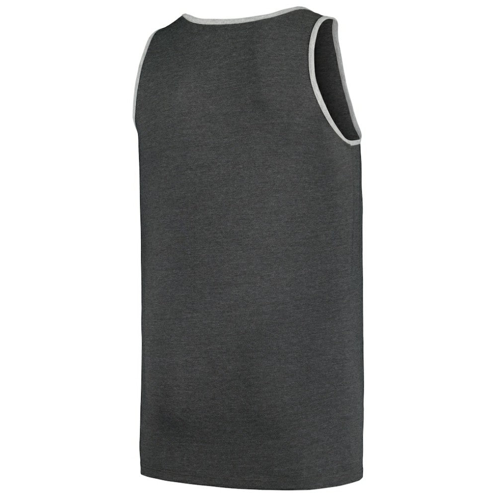 Chicago White Sox Profile Big & Tall Arch Over Logo Tank Top - Heather Charcoal