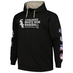 Chicago White Sox Big & Tall Fleece Pullover Hoodie - Black
