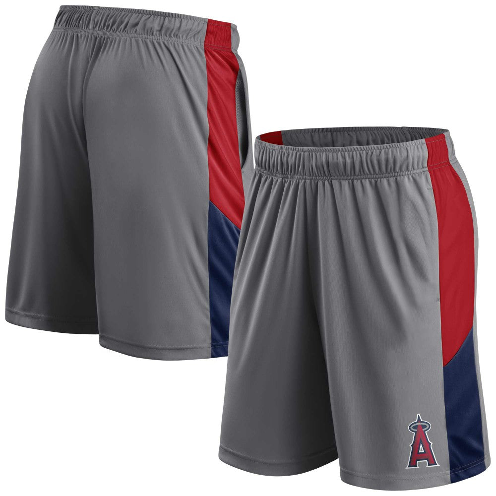 Los Angeles Angels Profile Team Shorts - Gray/Navy