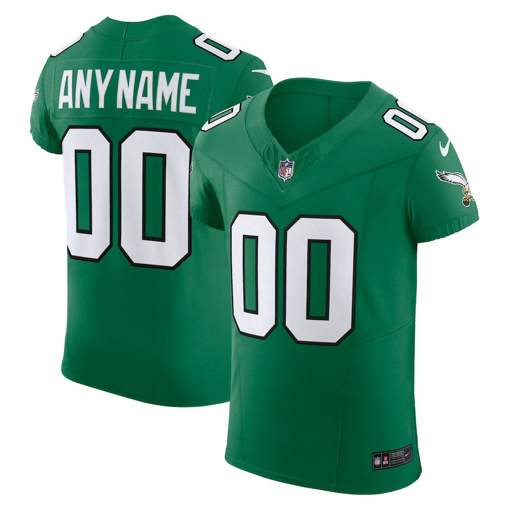 Philadelphia Eagles 2nd Alternate Vapor F.U.S.E. Elite Custom Jersey - Kelly Green | Nike online