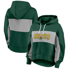 Athletics Women's Filled Stat Sheet Pullover Hoodie - Green