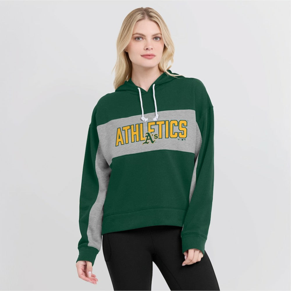 Athletics Women's Filled Stat Sheet Pullover Hoodie - Green