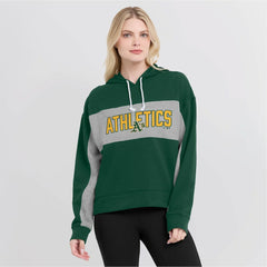 Athletics Women's Filled Stat Sheet Pullover Hoodie - Green