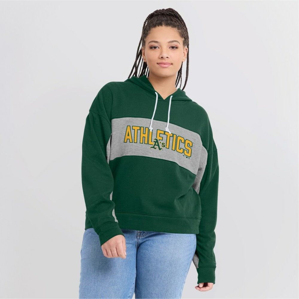 Athletics Women's Filled Stat Sheet Pullover Hoodie - Green