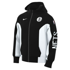 Brooklyn Nets 2023/24 Authentic Showtime Full-Zip Hoodie - Black | Nike online
