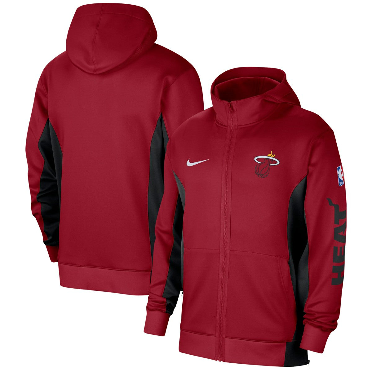 Miami Heat 2023/24 Authentic Showtime Full-Zip Hoodie - Red | Nike online