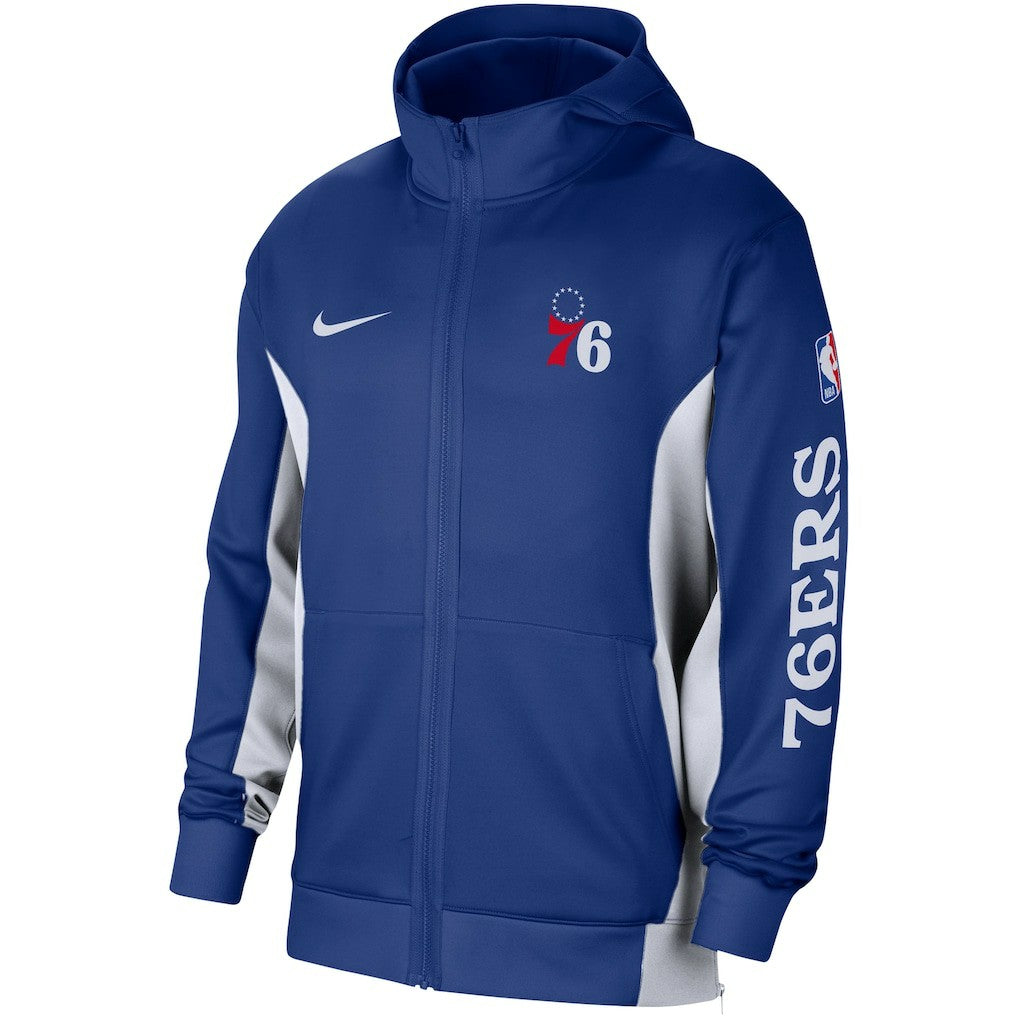 Philadelphia 76ers 2023/24 Authentic Showtime Full-Zip Hoodie - Royal | Nike shop
