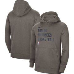 Dallas Mavericks Unisex 2023/24 Performance Spotlight On-Court Practice Pullover Hoodie sale - Gray | Nike sale