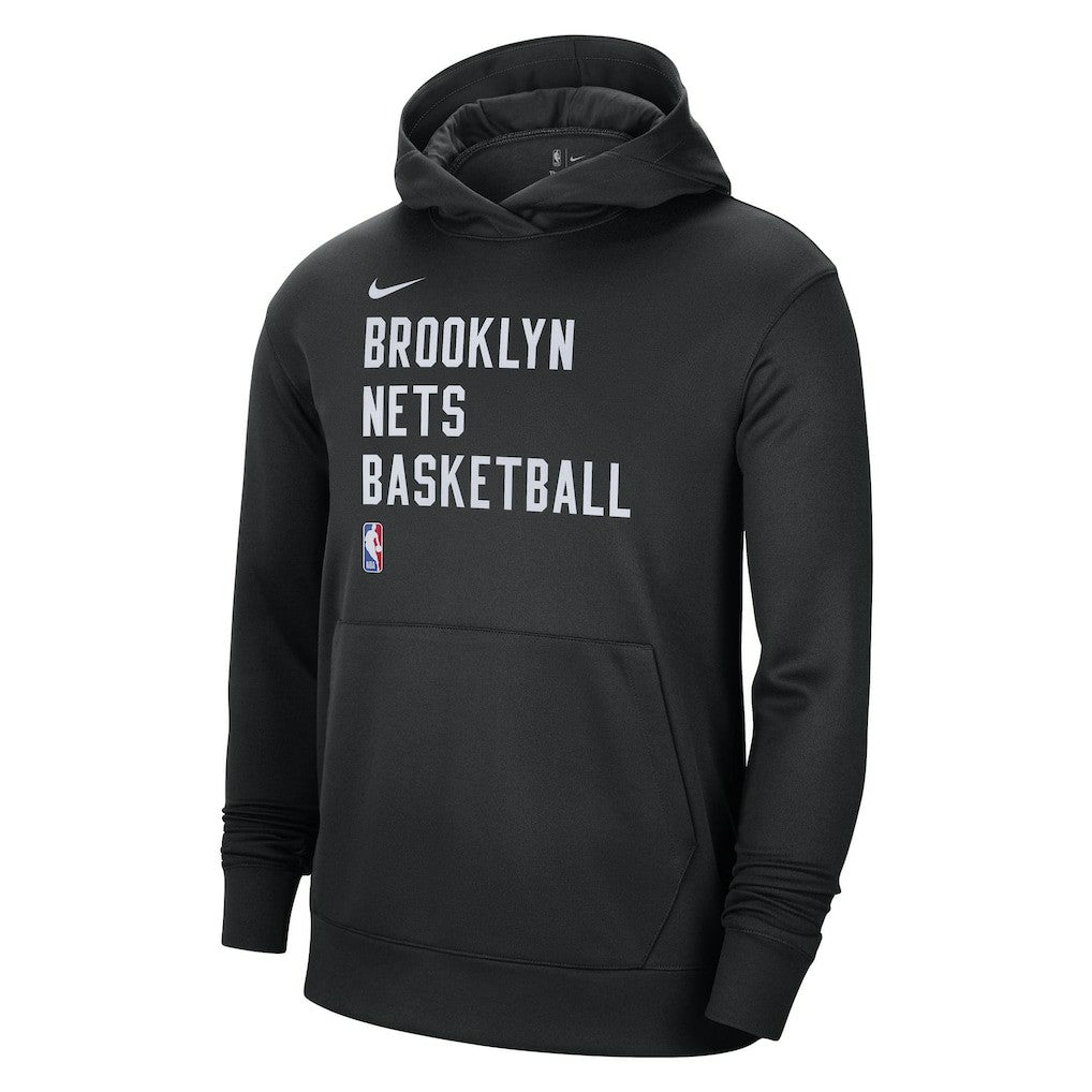 Brooklyn Nets Unisex 2023/24 Performance Spotlight On-Court Practice Pullover Hoodie - Black | Nike shop