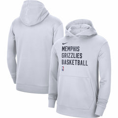 Memphis Grizzlies Unisex 2023/24 Performance Spotlight On-Court Practice Pullover Hoodie - White | Nike discount